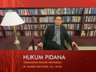 hukum pidana