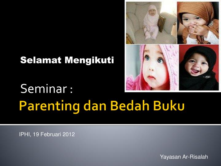 selamat mengikuti seminar