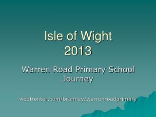 Isle of Wight 2013