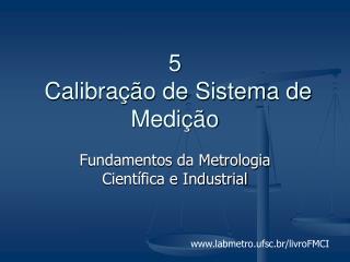 5 calibra o de sistema de medi o