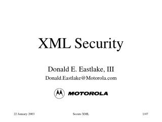 XML Security