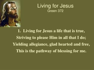 Living for Jesus Green 372