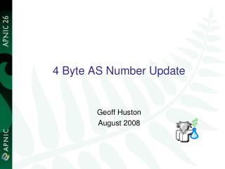 4 Byte AS Number Update