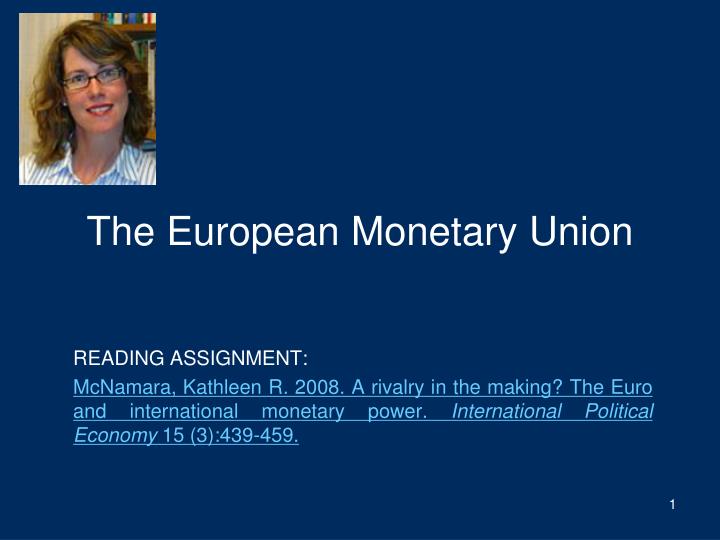 the european monetary union