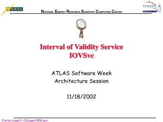 Interval of Validity Service IOVSvc