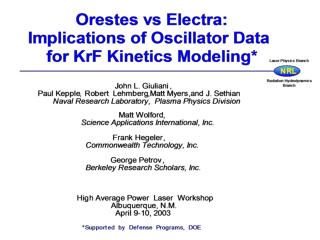 B. Overview of Orestes Code: Laser physics simulation model.