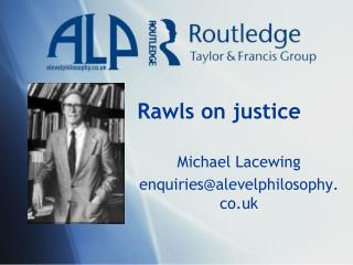 Rawls on justice