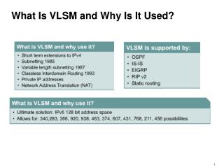 What Is VLSM and Why Is It Used?
