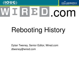 Rebooting History