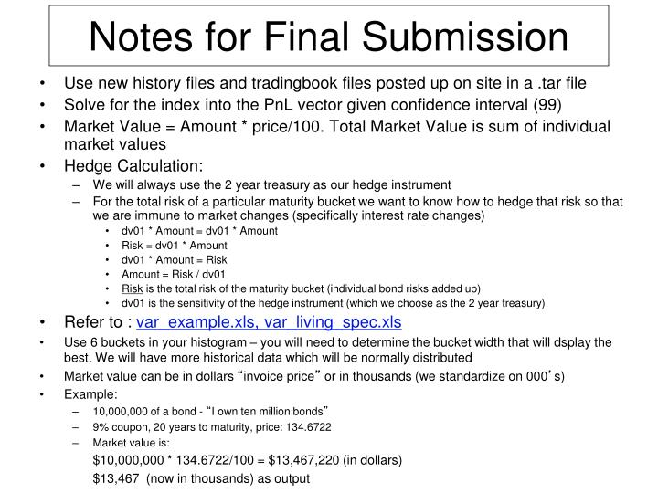 notes for final submission