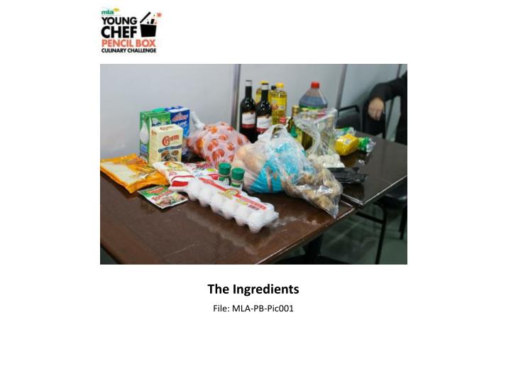 the ingredients