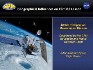 Geographical Influences on Climate Lesson