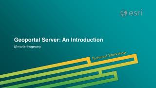 Geoportal Server: An Introduction
