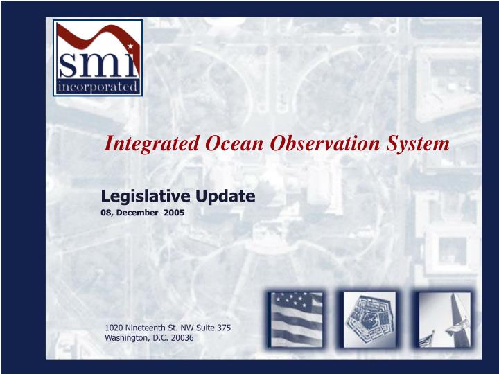 integrated ocean observation system