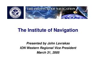 The Institute of Navigation
