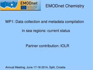 Annual Meeting, June 17-18 2014, Split, Croatia