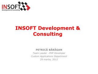 insoft development consulting