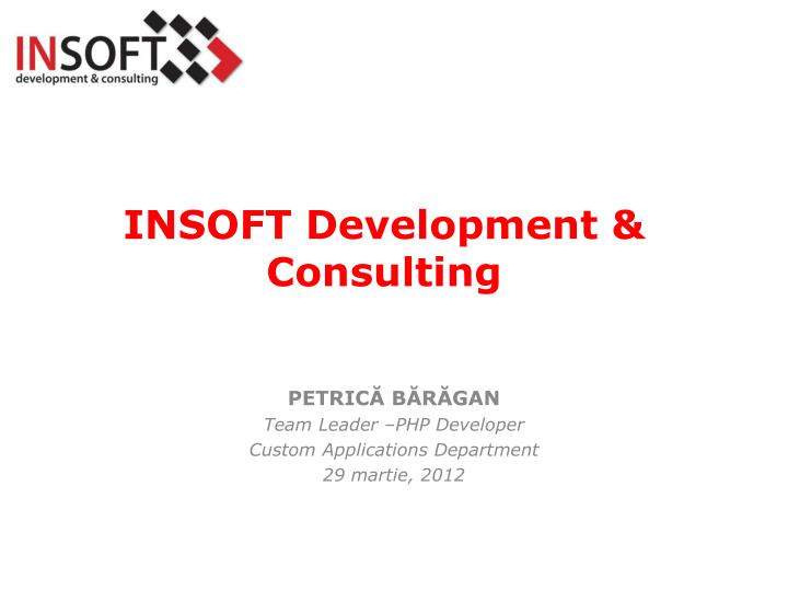insoft development consulting
