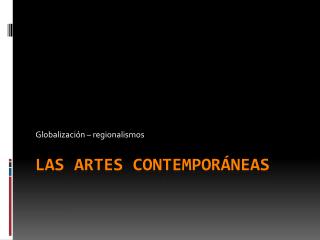 globalizaci n regionalismos