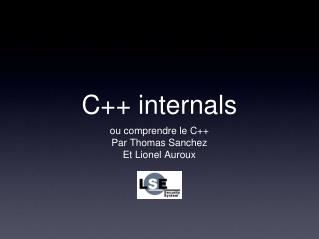 C++ internals