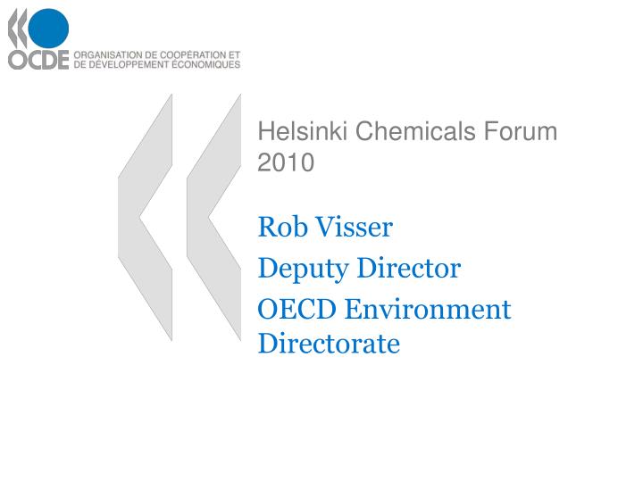 helsinki chemicals forum 2010