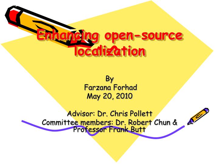 enhancing open source localization