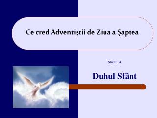 ce cred adventi tii de z iua a aptea