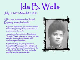 Ida B. Wells