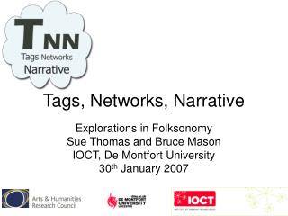 Tags, Networks, Narrative