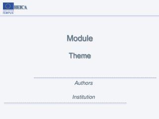 module t heme
