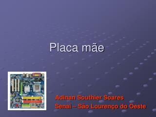 placa m e