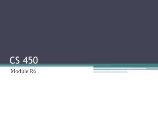 cs 450