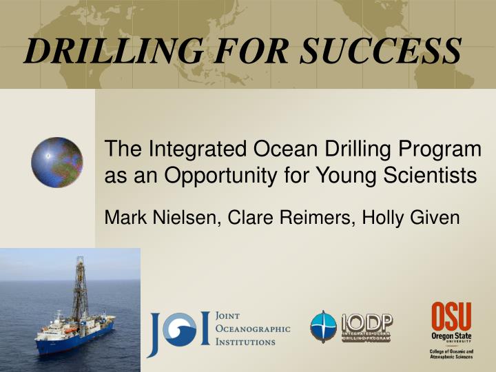 drilling for success