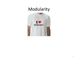 modularity