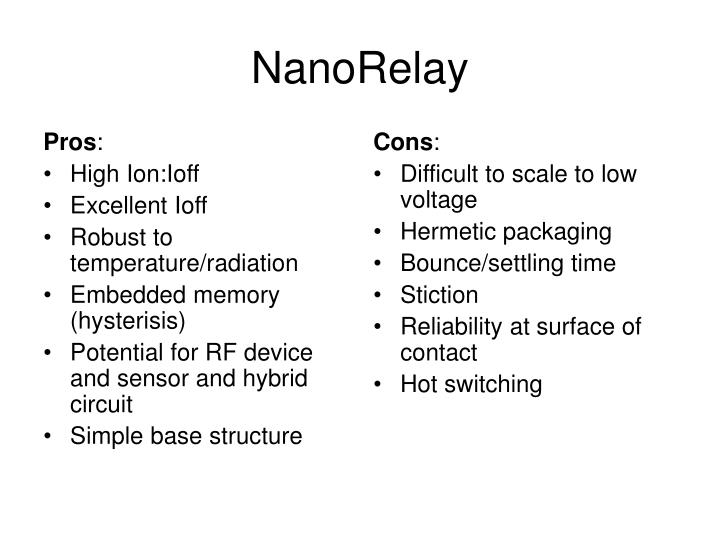 nanorelay