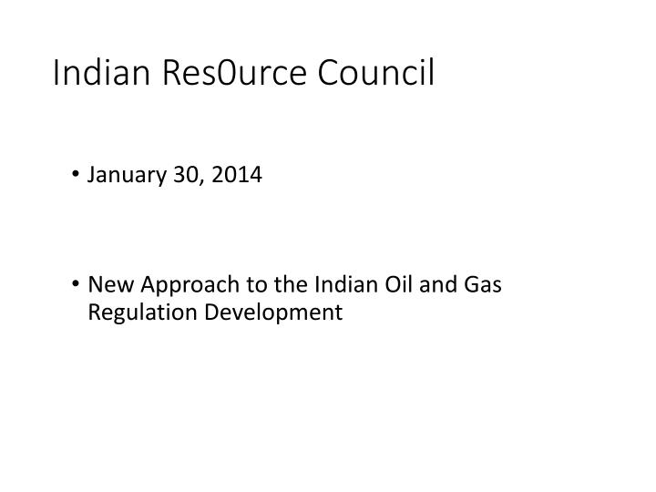 indian res0urce council