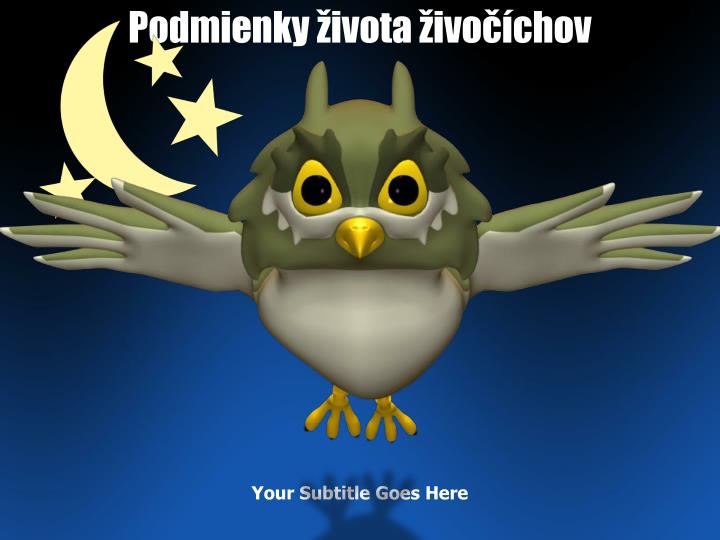 podmienky ivota ivo chov