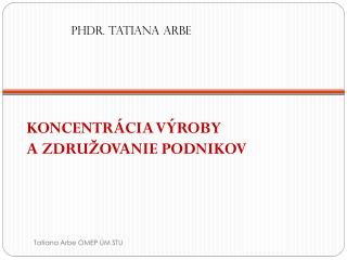 phdr tatiana arbe
