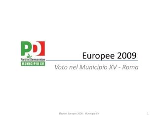 europee 2009