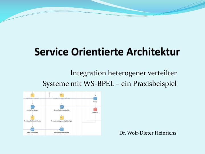 service orientierte architektur