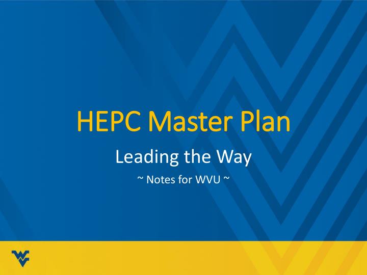 hepc master plan