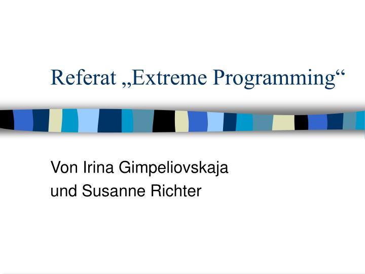 referat extreme programming