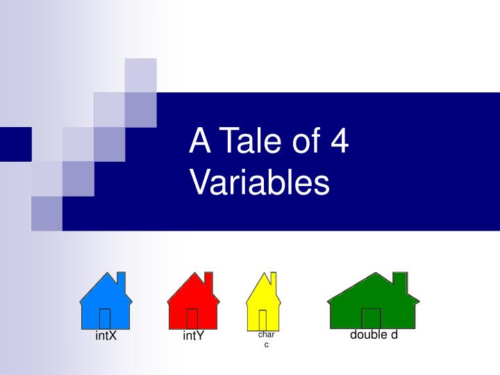 a tale of 4 variables