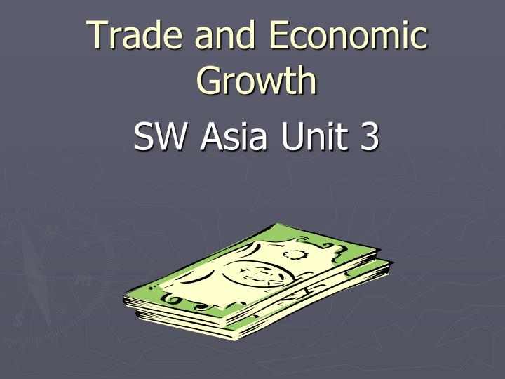 trade and economic growth