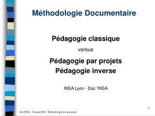 m thodologie documentaire