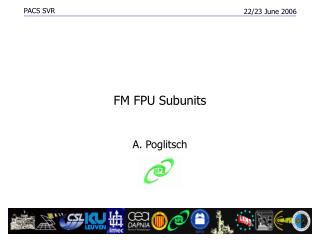 FM FPU Subunits