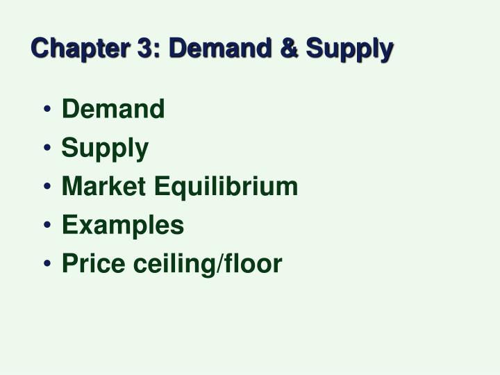 chapter 3 demand supply