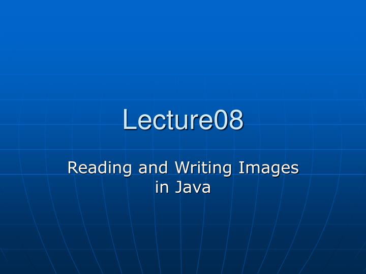 lecture08