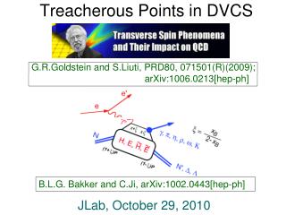 Treacherous Points in DVCS