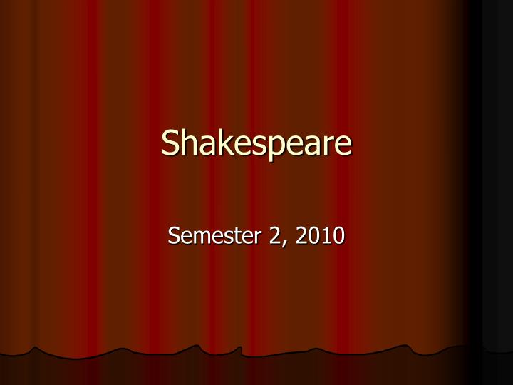 shakespeare